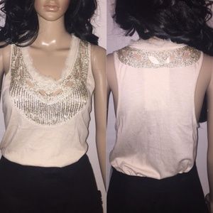 NWT Jaunt Dusty Pink Blouse Sz L